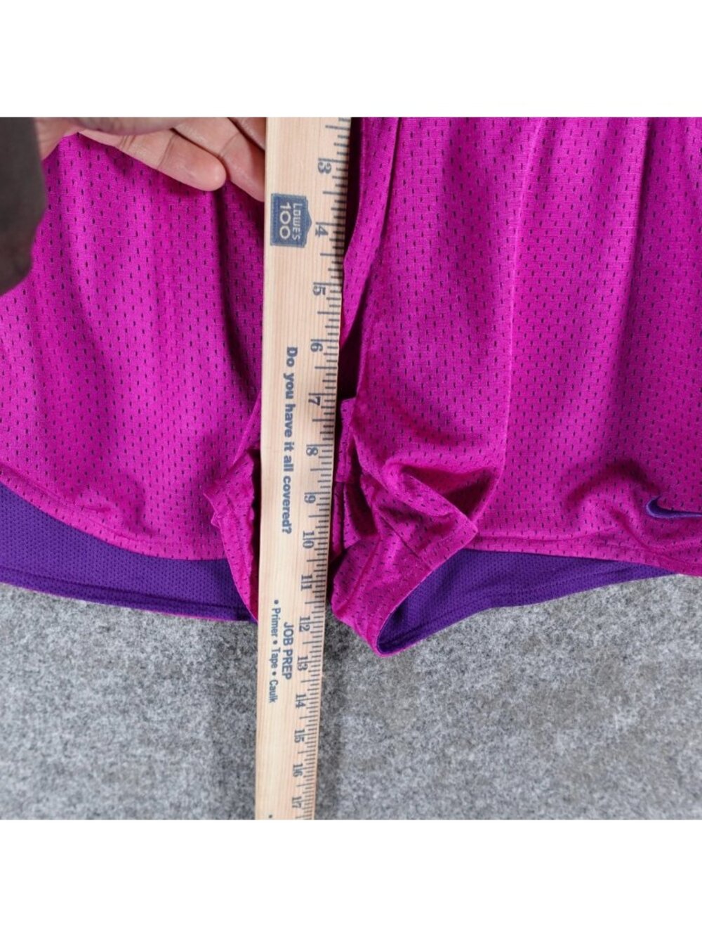 Nike Dri-Fit Reversible Athletic Shorts Womens S Bright Pink Mesh Gym Training - Picture 14 of 15